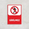 Girilmez Levha