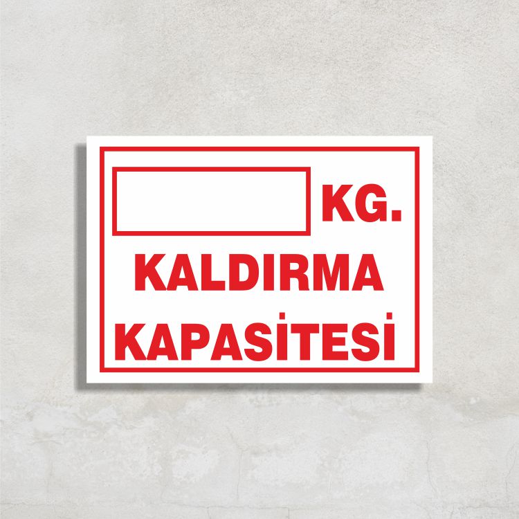 Kg. Kaldırma Kapasitesi