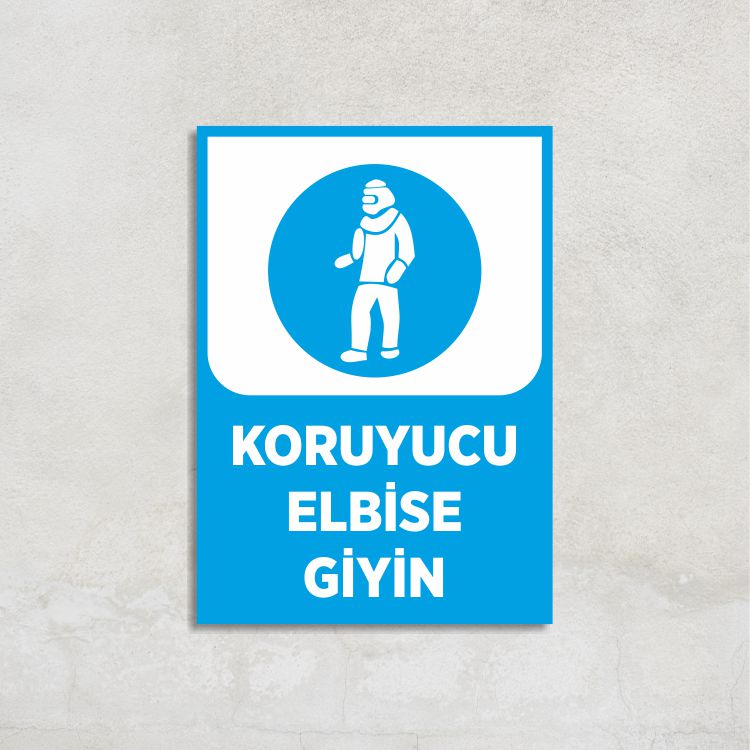 Koruyucu Elbise Giyin