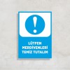 Lütfen Merdivenleri Temiz Tutalım