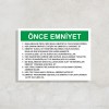 Önce Emniyet