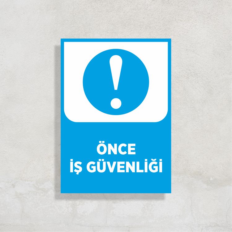 Önce İş Güvenliği Mavi