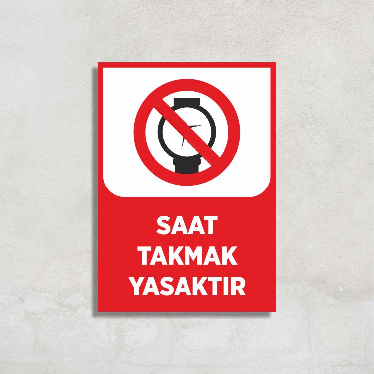 Saat Takmak Yasaktır