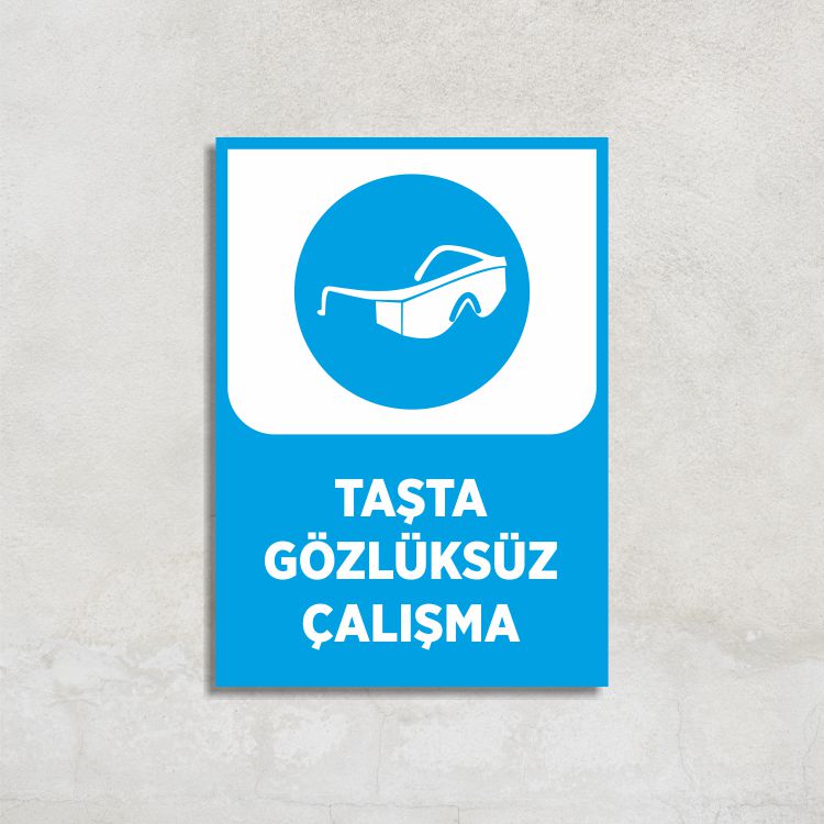 Taşta Gözlüksüz Çalışma