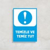 Temizle ve Temiz Tut