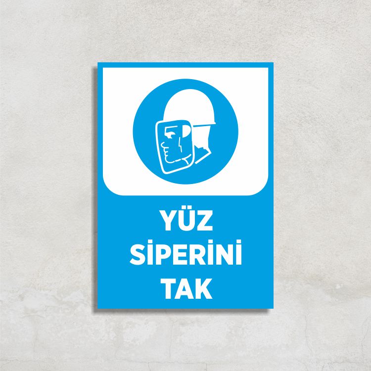 Yüz Siperini Tak