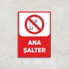 Ana Şalter Levha