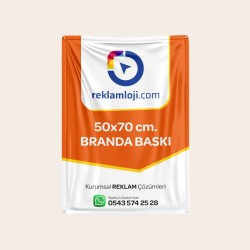 50x70 cm Branda Baskı