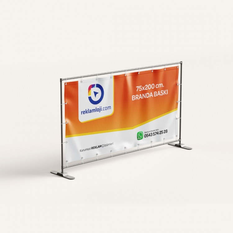 75x200 cm Branda Baskı