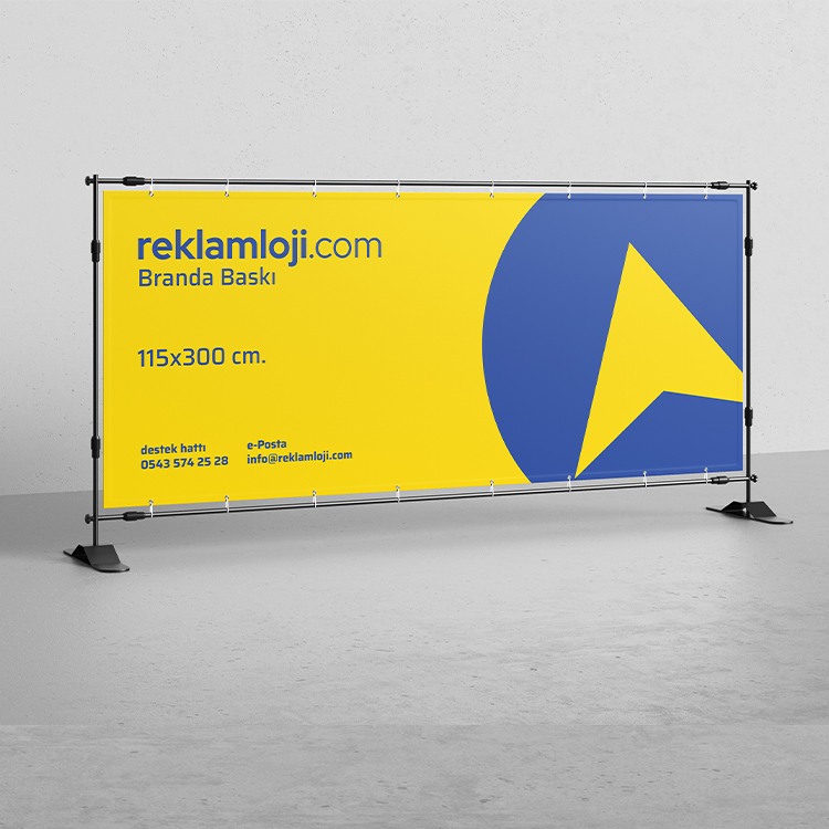 115x300 cm Branda Baskı