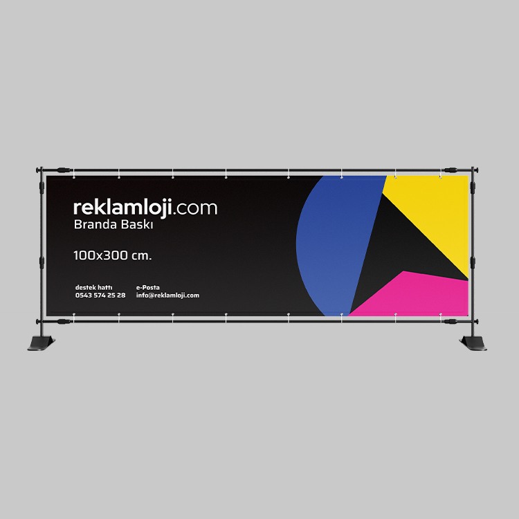 100x300 cm Branda Baskı
