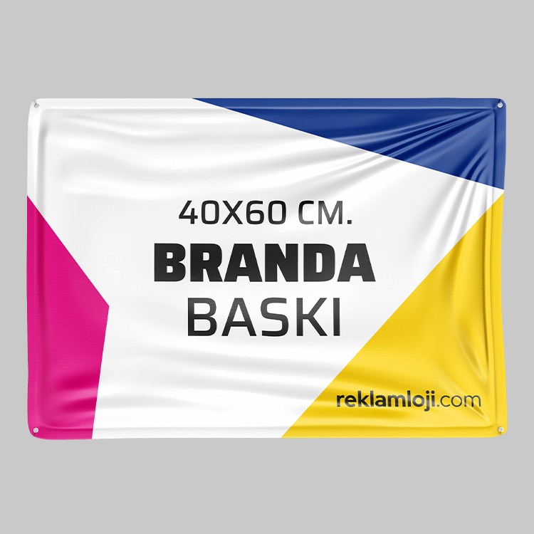 40x60 cm Branda Baskı