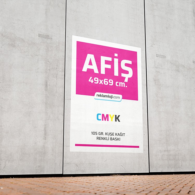 49X69 Afiş 105 Gr