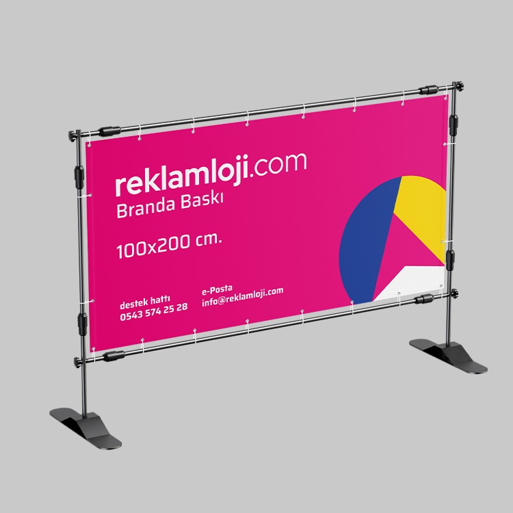 100x200 cm Branda Baskı