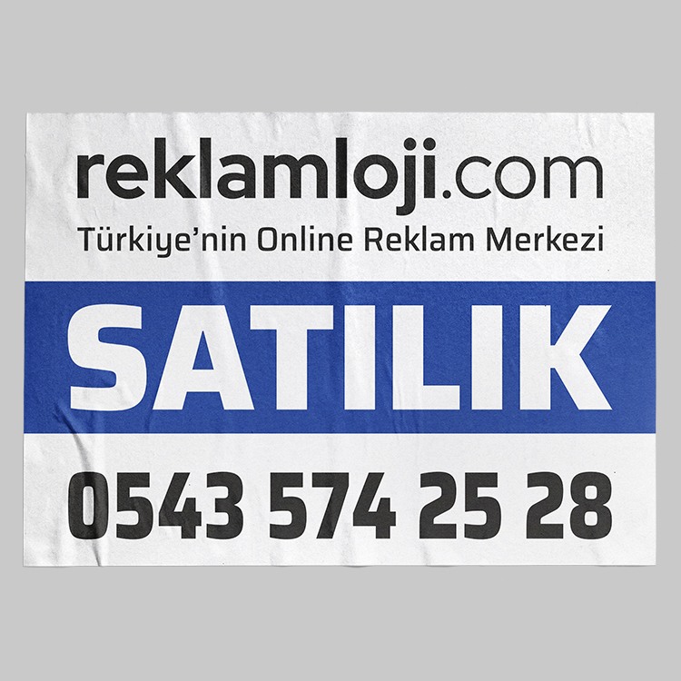 60x80 cm Emlak Kağıt Baskı