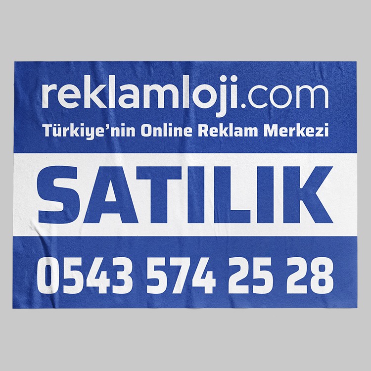 40x60 cm Emlak Kağıt Baskı