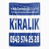 50x70 cm Branda Baskı