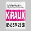 40x60 cm Emlak Branda Baskı