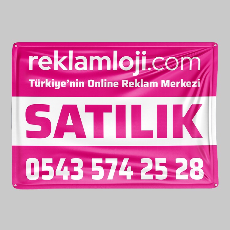 35x50 cm Emlak Branda Baskı 35x50 cm Emlak Branda Baskı