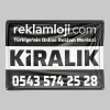 40x60 cm Emlak Branda Baskı
