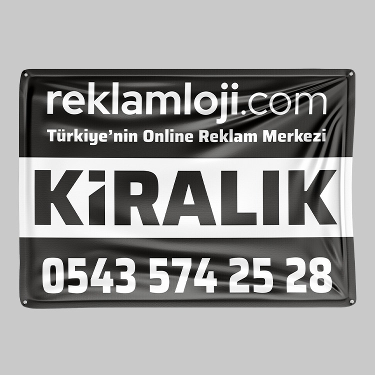 40x60 cm Emlak Branda Baskı